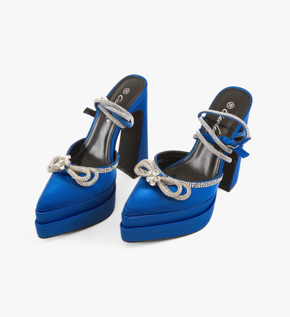 Pantofi Dama Keira Albastri | Eleganță și Stil - imagine 7