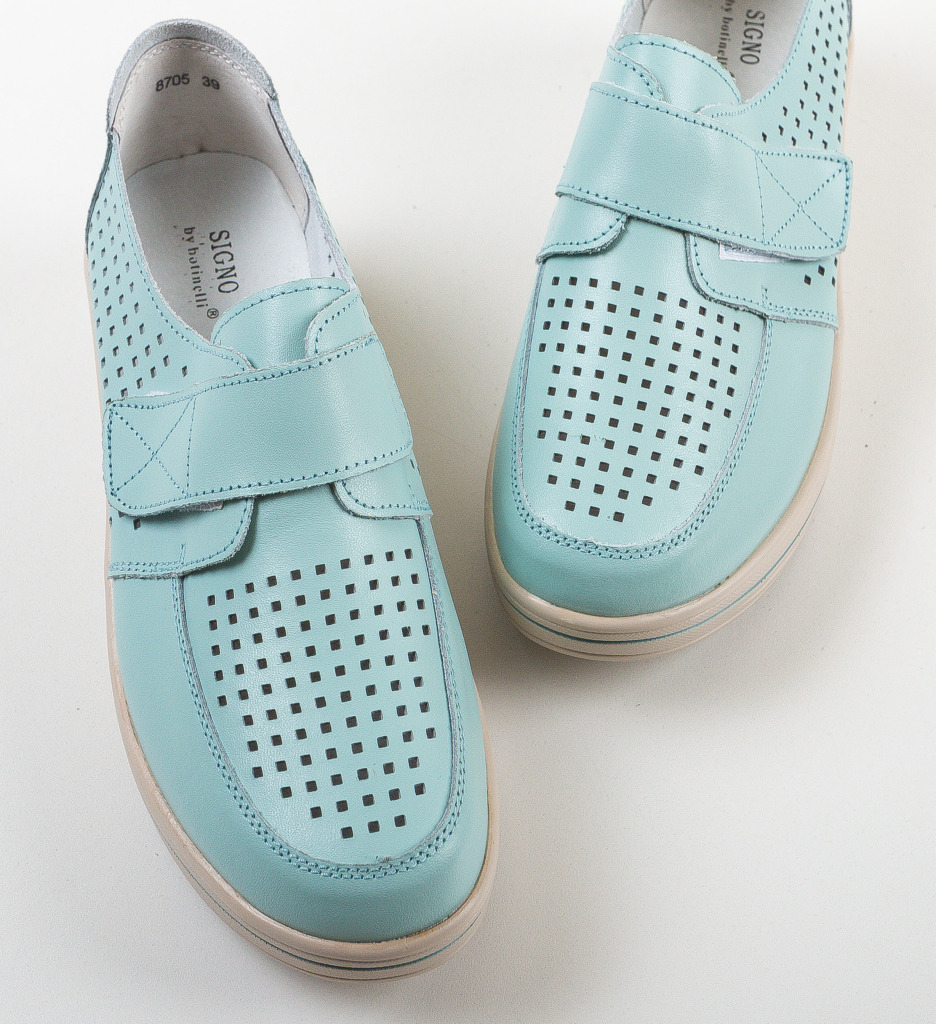 Pantofi Casual Rezolito Turcoaz | Confort & Stil - imagine 7
