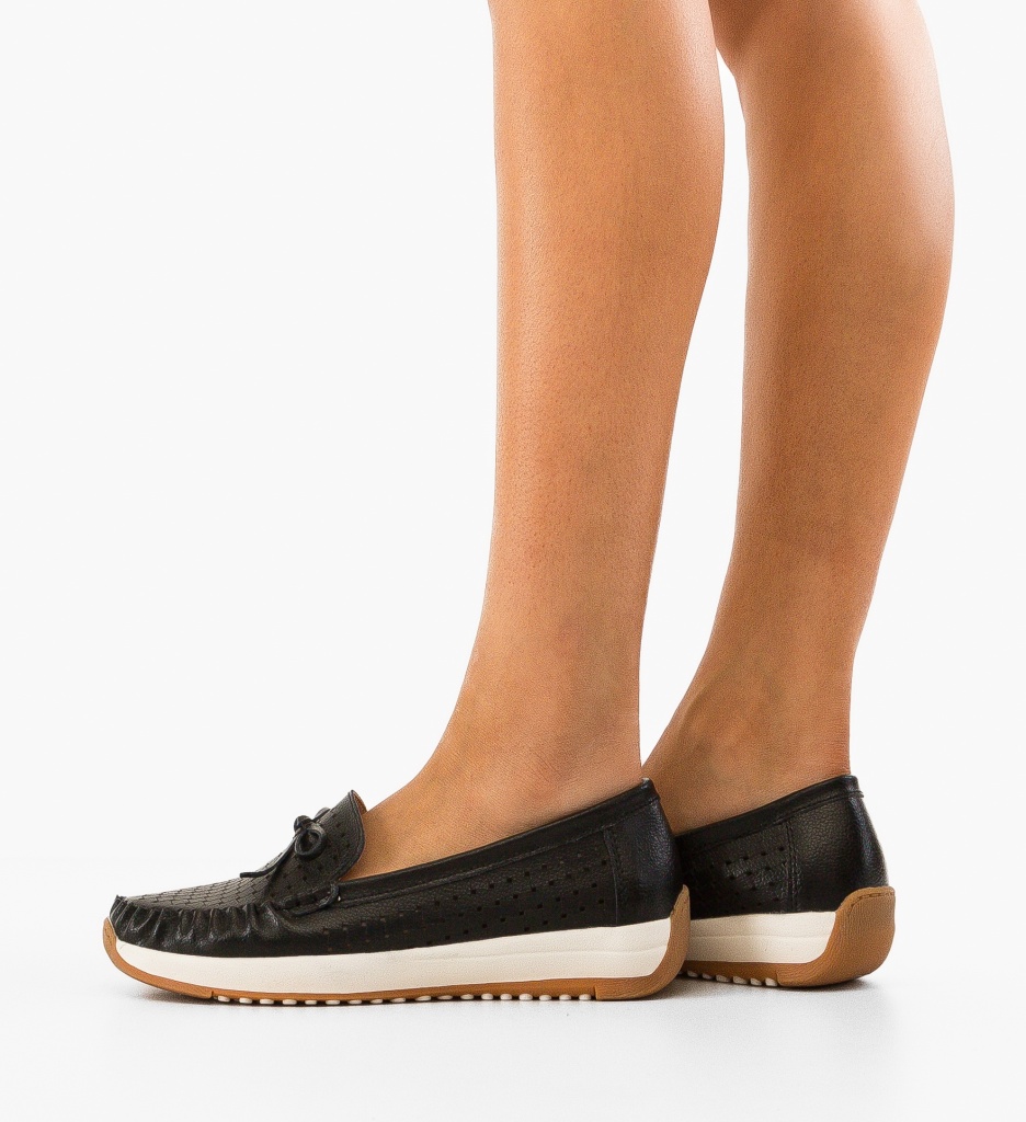 Espadrile Dama Negre Eregion | Confort Vară
