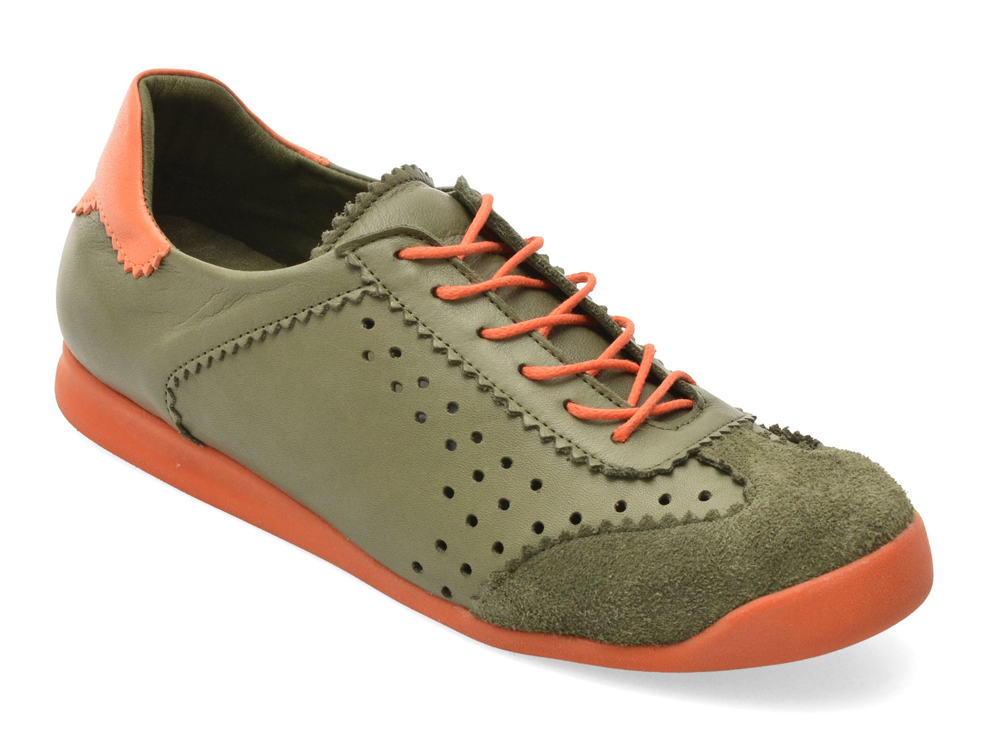 Pantofi Sport GRYXX Verzi, Piele Naturală, Confort