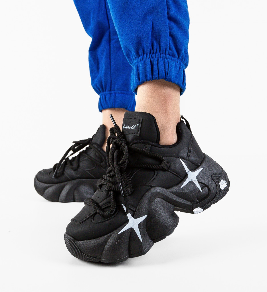 Sneakers Dama Staruye Negri - Confort și Stil - imagine 4