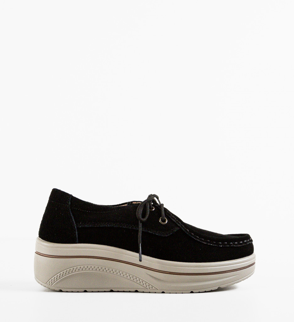 Pantofi Casual Auron Negri - Confort și Stil - imagine 4
