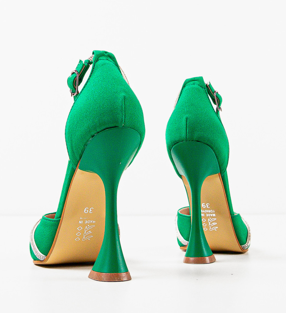 Pantofi dama Ampyl Verzi - Eleganță și Stil Premium - imagine 6