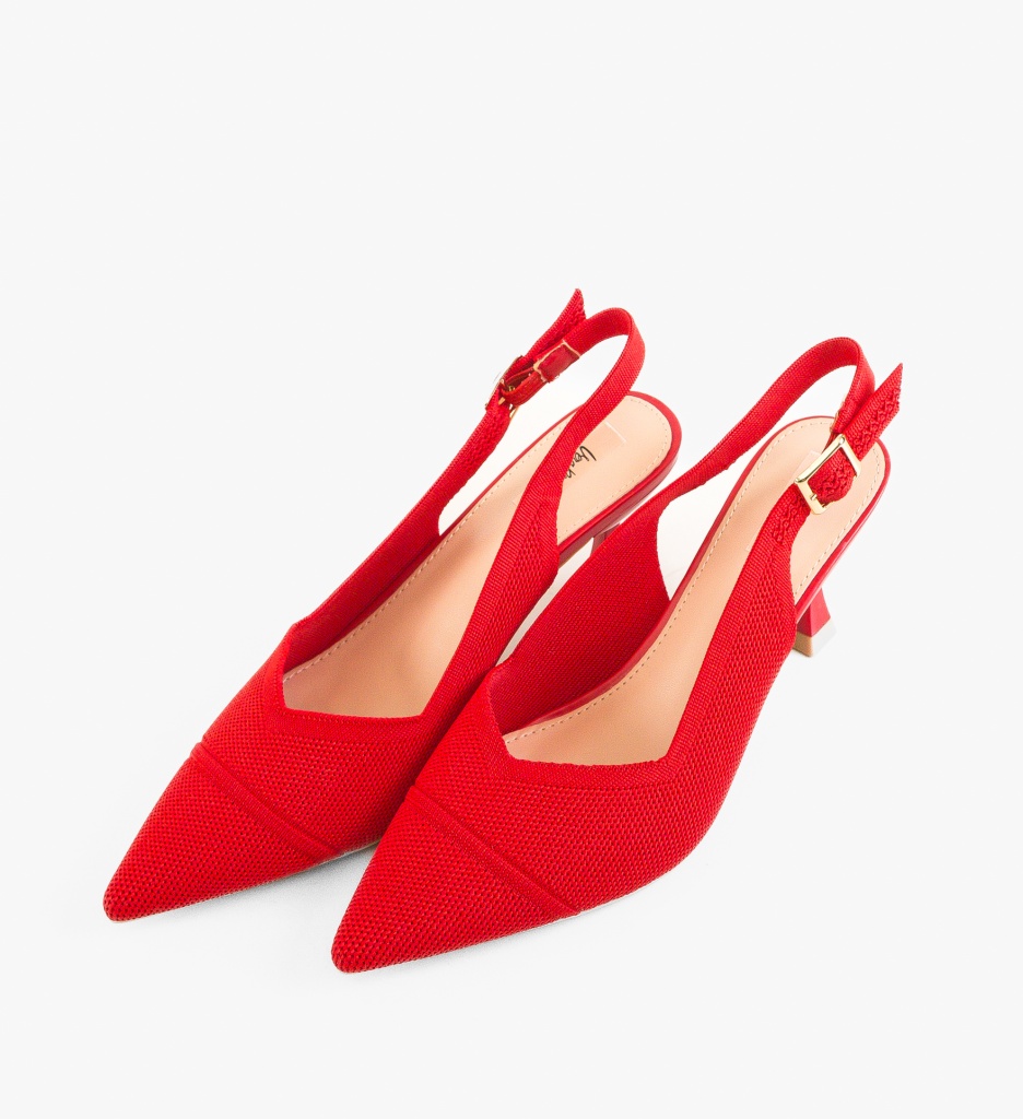 Pantofi cu Toc Rosii Aadam | Eleganță și Stil - imagine 4