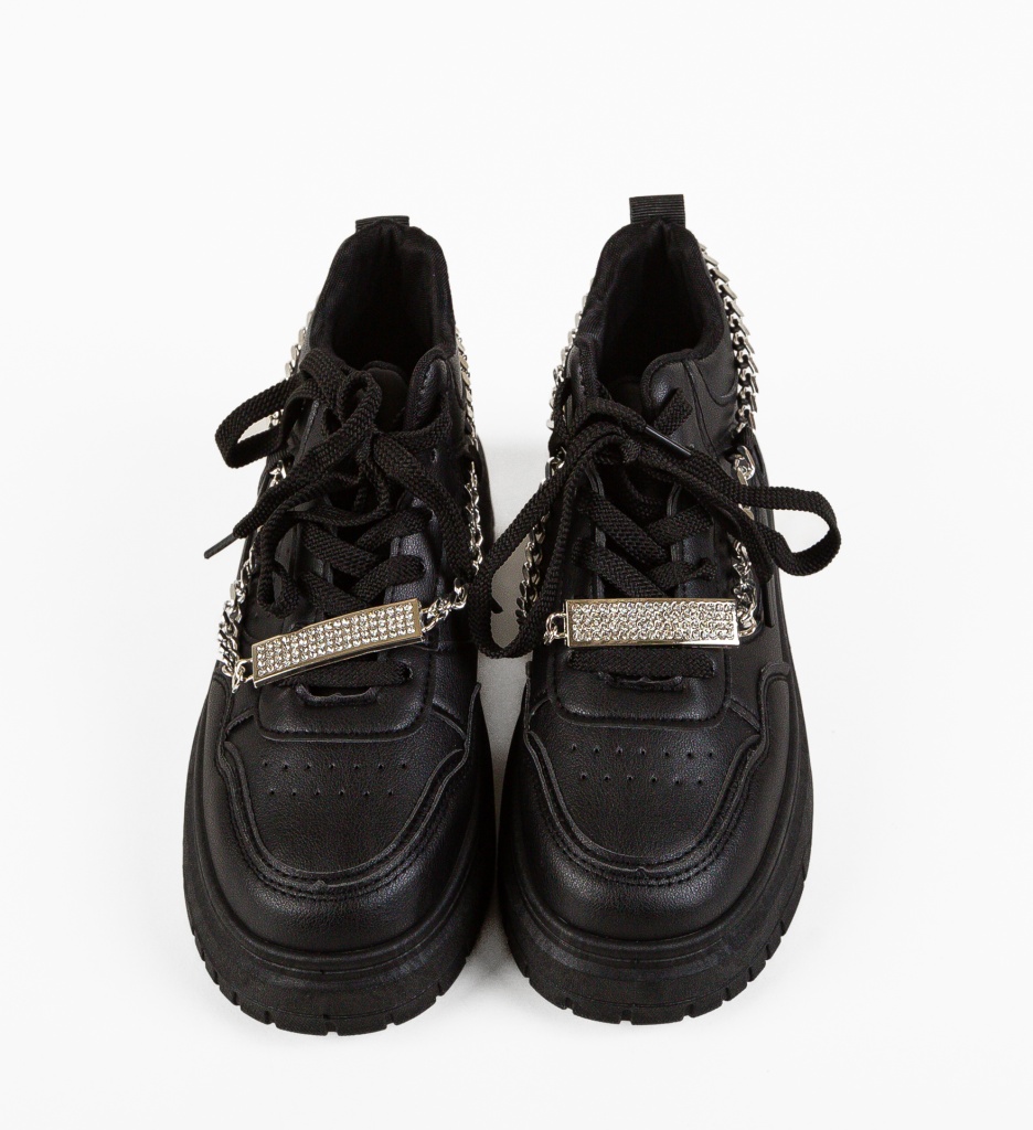 Sneakersi Janu Negri - Confort și Stil pentru Zi de Zi - imagine 5