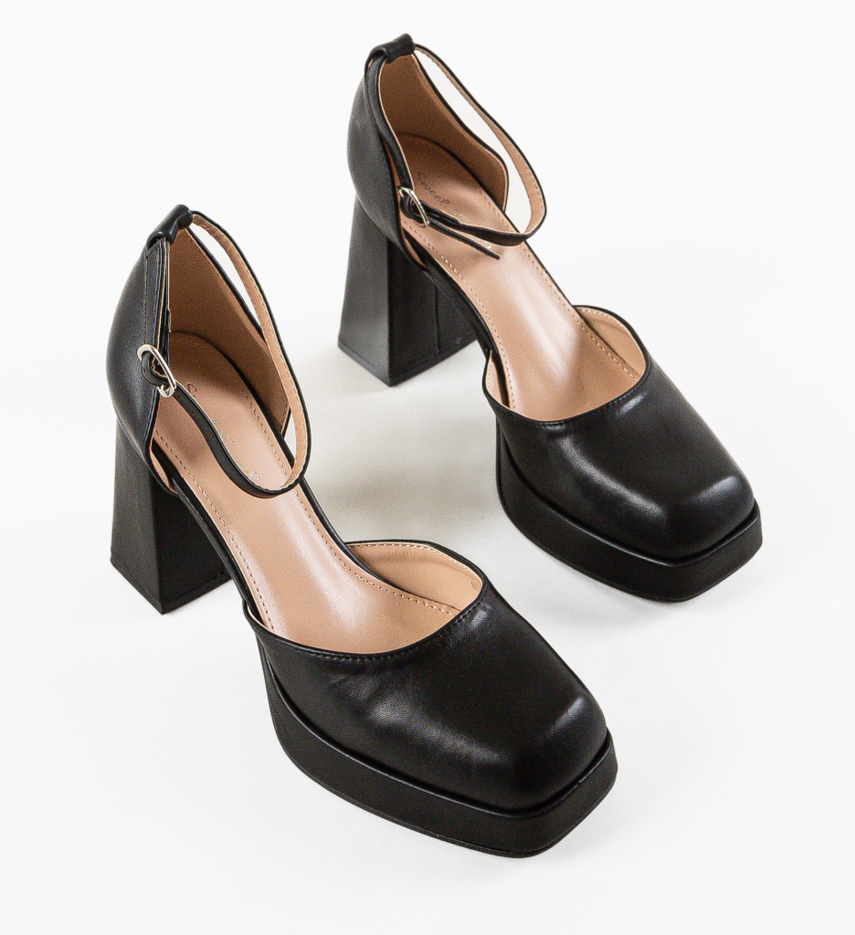 Pantofi Kausar Negri | Eleganță și Stil - imagine 8