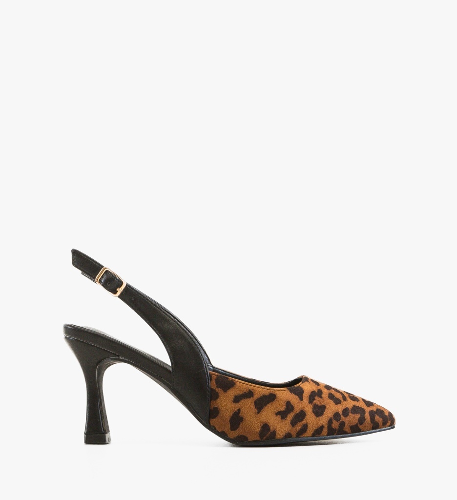 Pantofi Stiletto Dama Print - Eleganță și Stil - imagine 4