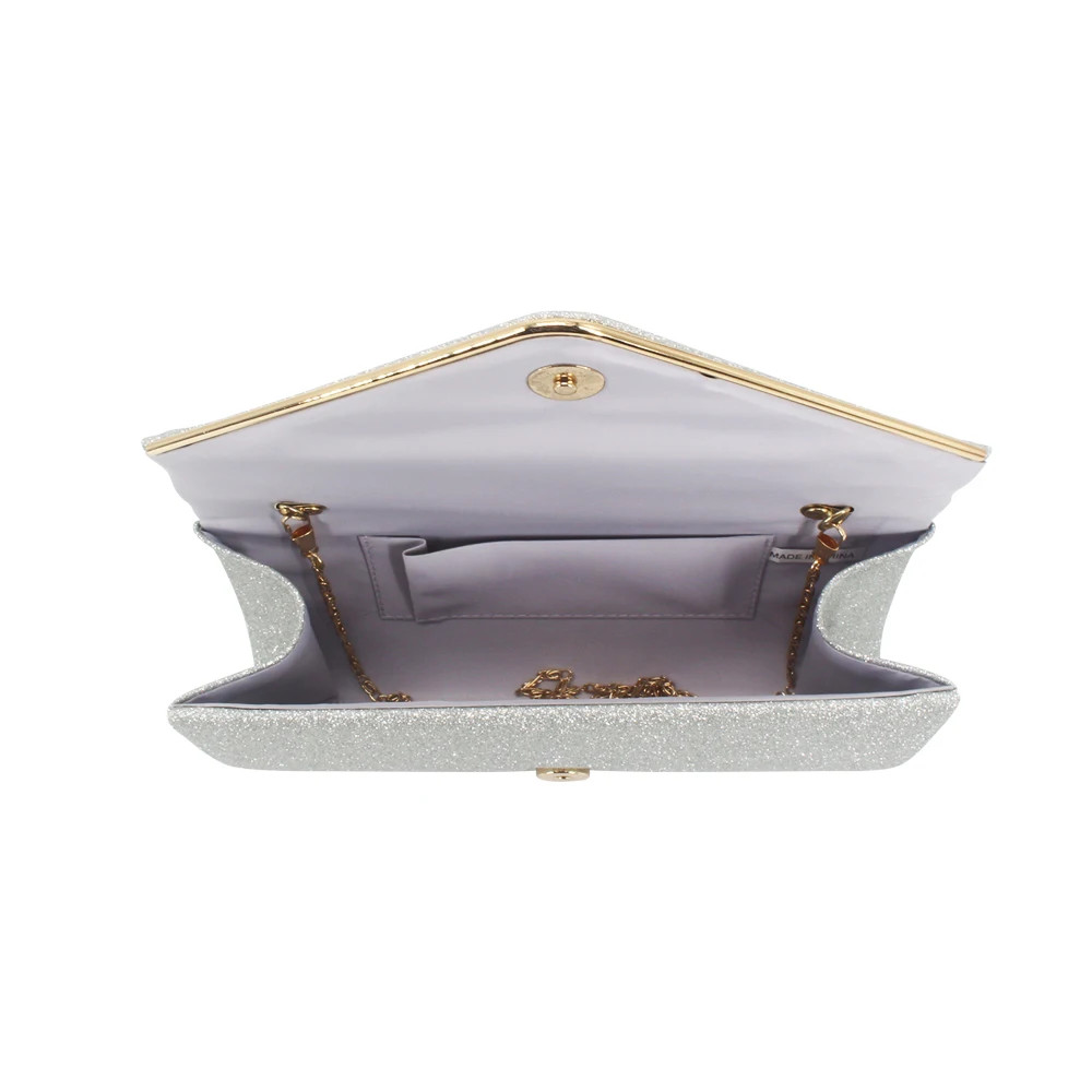 Geanta Ocazie Delis Ilithyia Argintiu - Elegantă - imagine 2