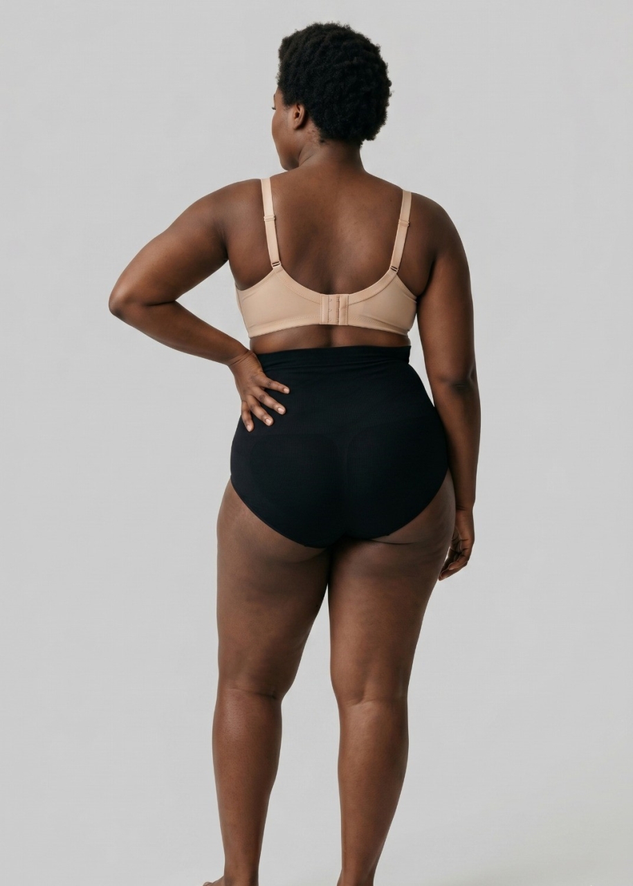 Slip Modelator Talie Inalta Marquise 53602, Negru - imagine 2