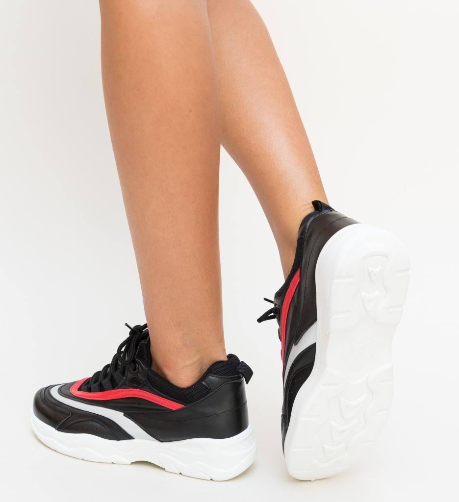 Pantofi Sport Dirdam Negrei Confortabili - imagine 2