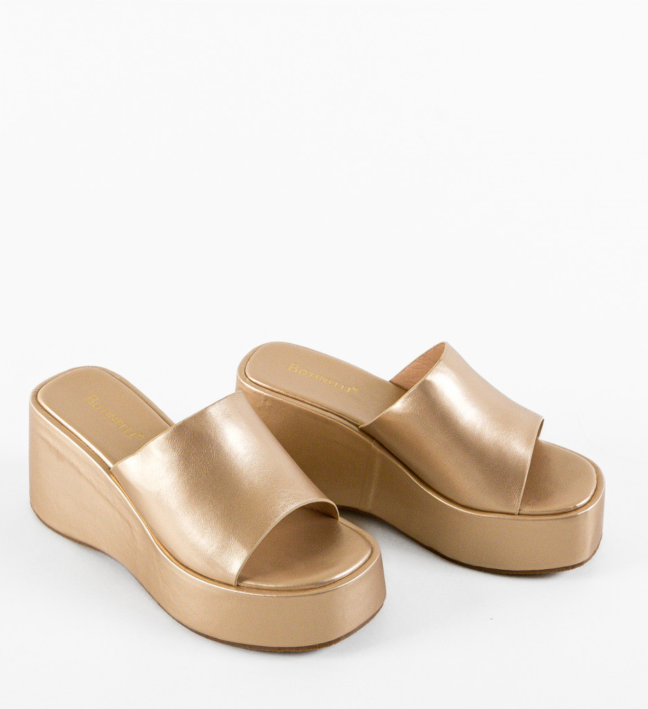 Papuci Dama Haras Aurii | Eleganță și Confort