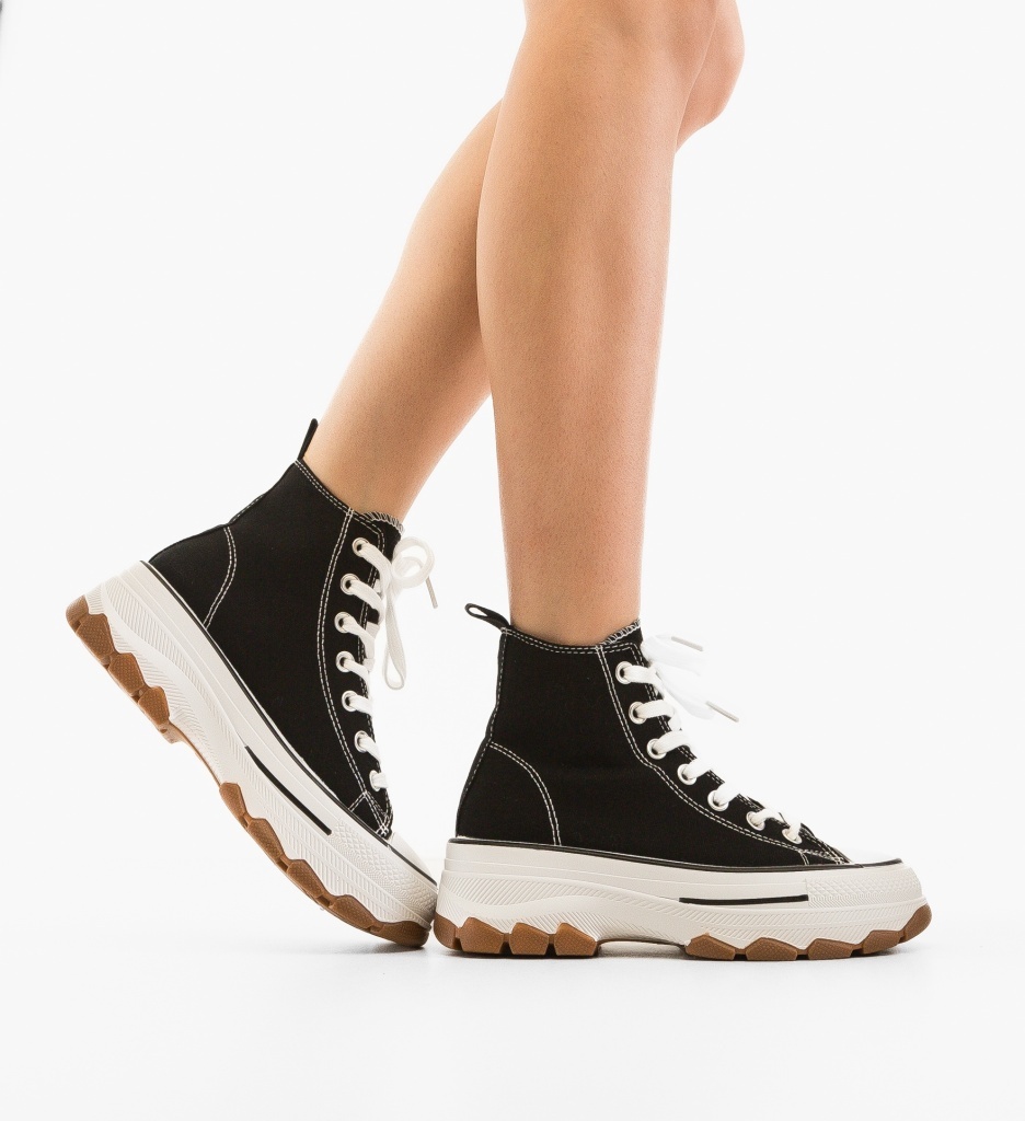 Sneakers Dama Blait Negri - Confort si Stil