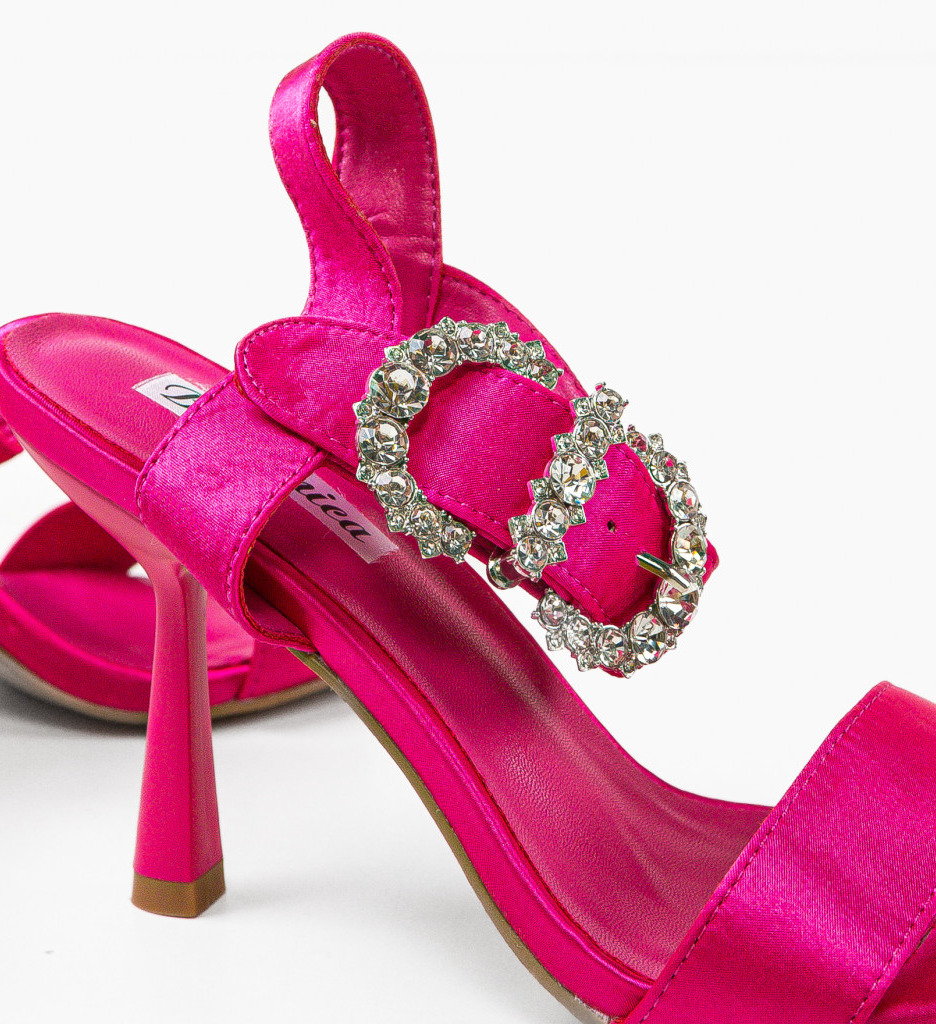Sandale Toc Joao Fuchsia | Eleganță și Stil - imagine 16