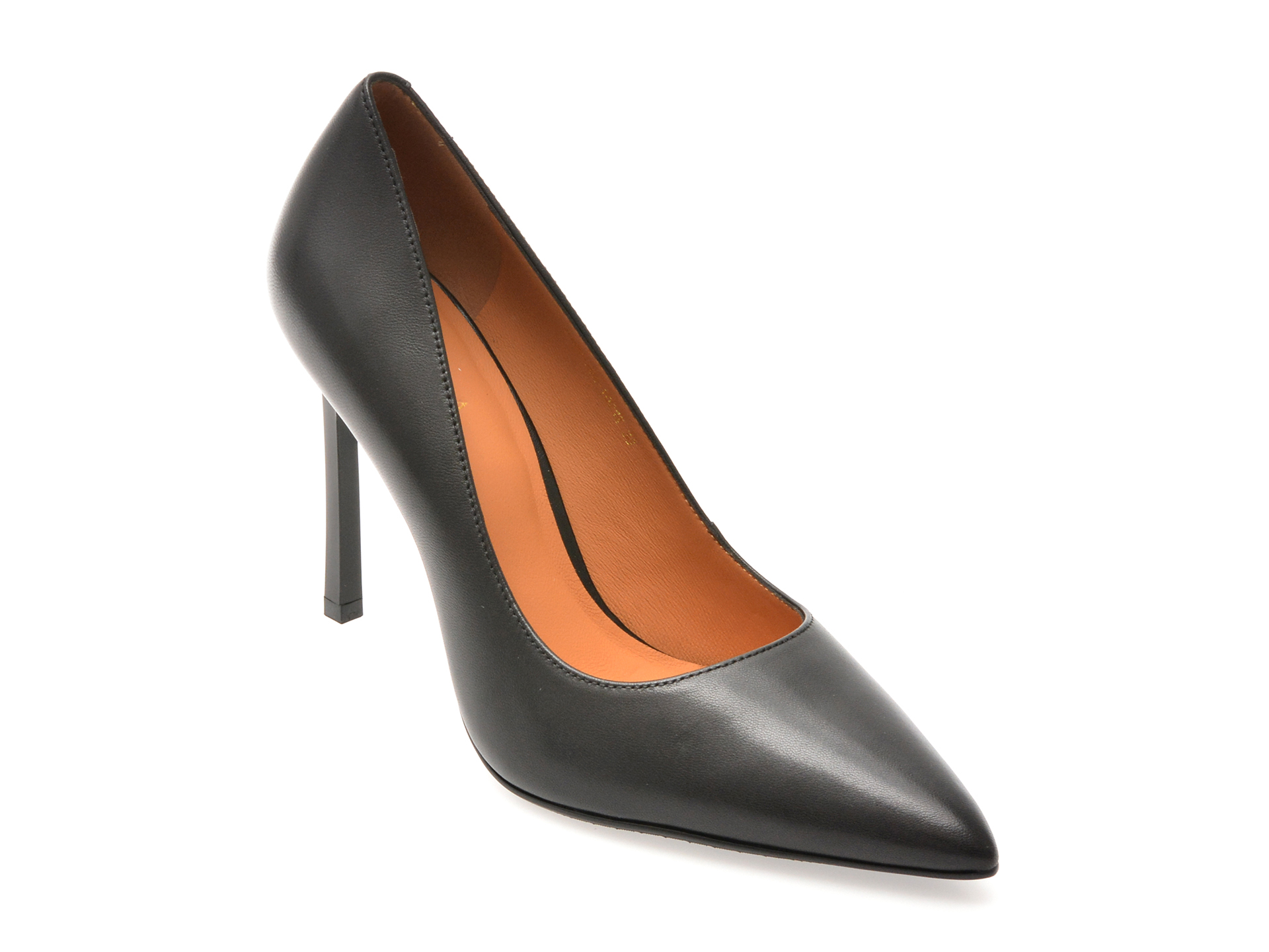Pantofi Eleganti Epica Negri | Piele Naturala