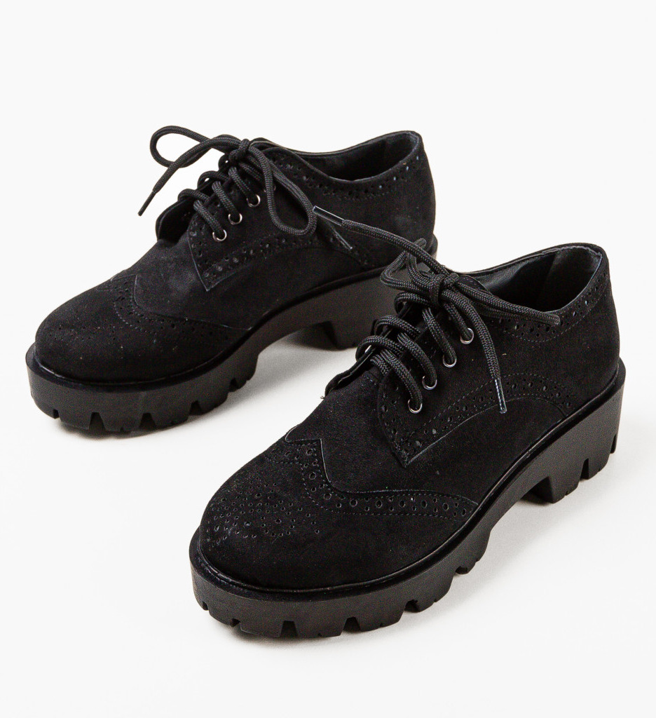 Pantofi Casual Gomine Negri - Confort și Stil - imagine 5