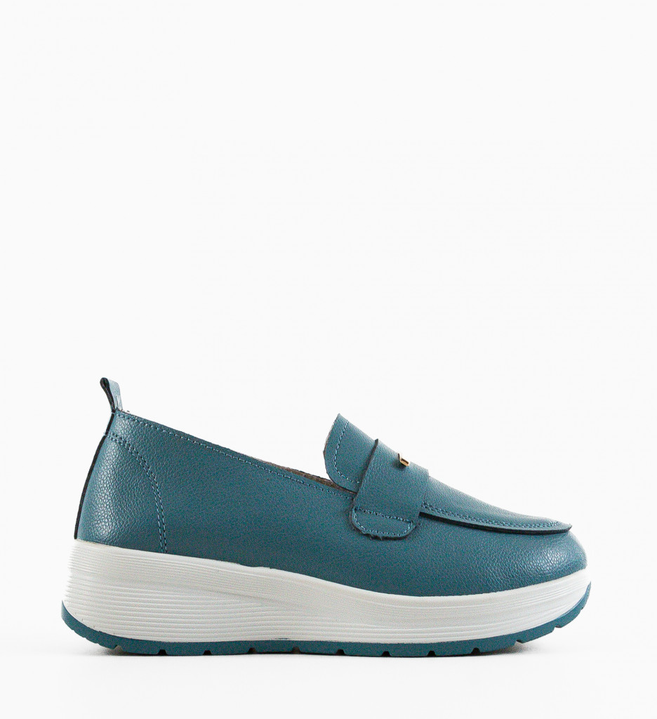 Pantofi Casual Vefra Albastri - Confort & Stil - imagine 2