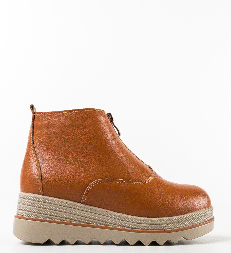 Ghete Dama Coady Camel | Elegante si Comode - imagine 5