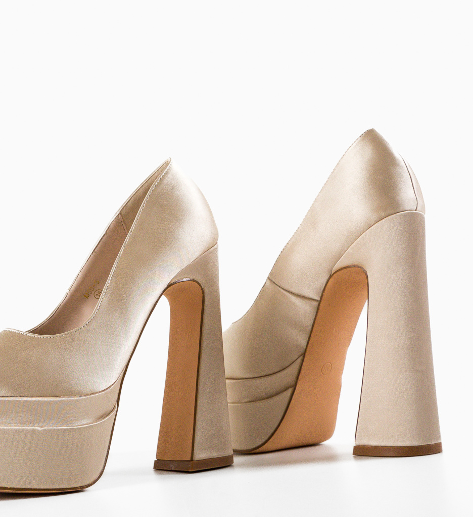 Pantofi Abimbola Bej - Eleganță și Stil - imagine 5