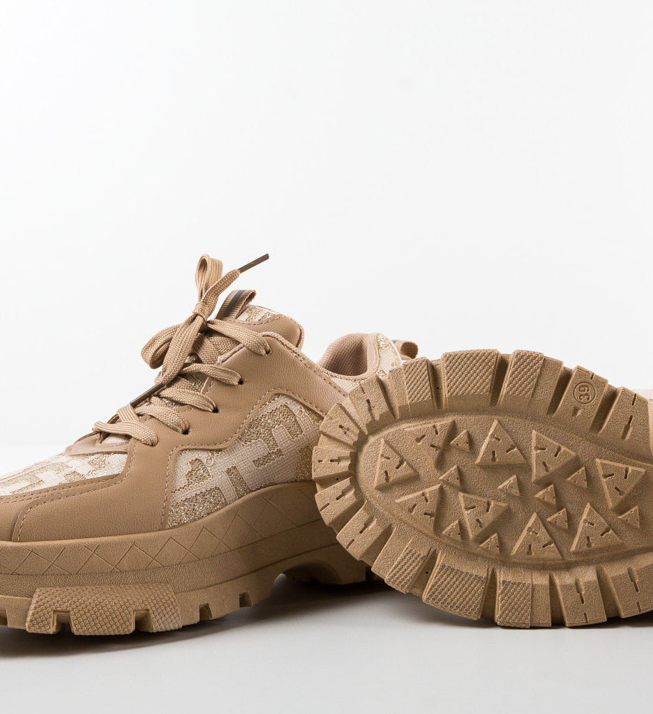 Adidasi Dama Dillon Khaki - Moderni și Confortabili - imagine 7