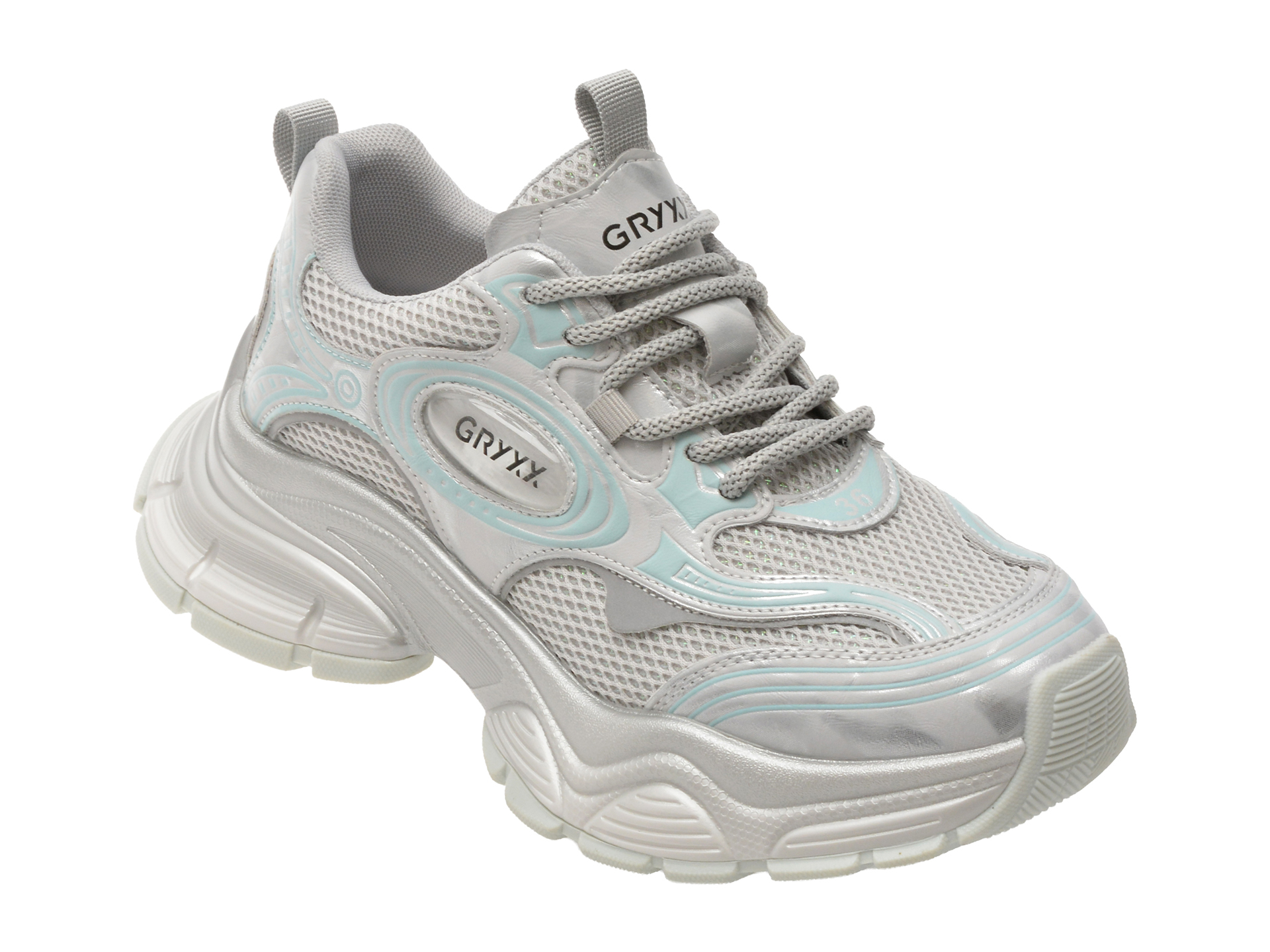 Pantofi Sport GRYXX Argintii Conforti