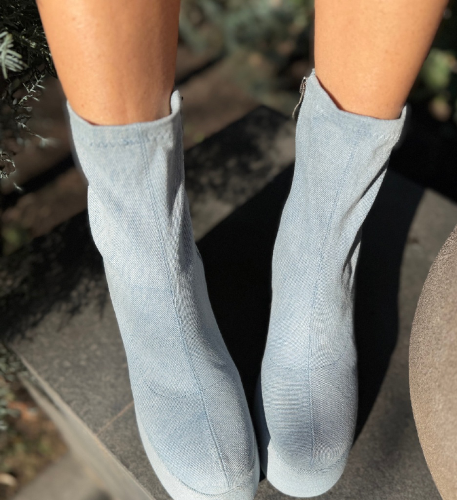 Botine Stelar Albastre - Stil și Confort - imagine 3