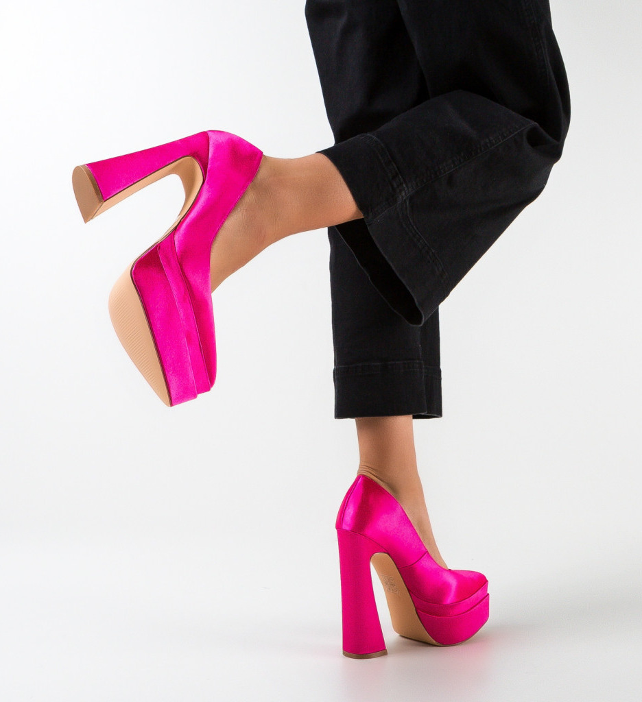 Pantofi Carweb Fuchsia - Eleganță și Stil - imagine 2