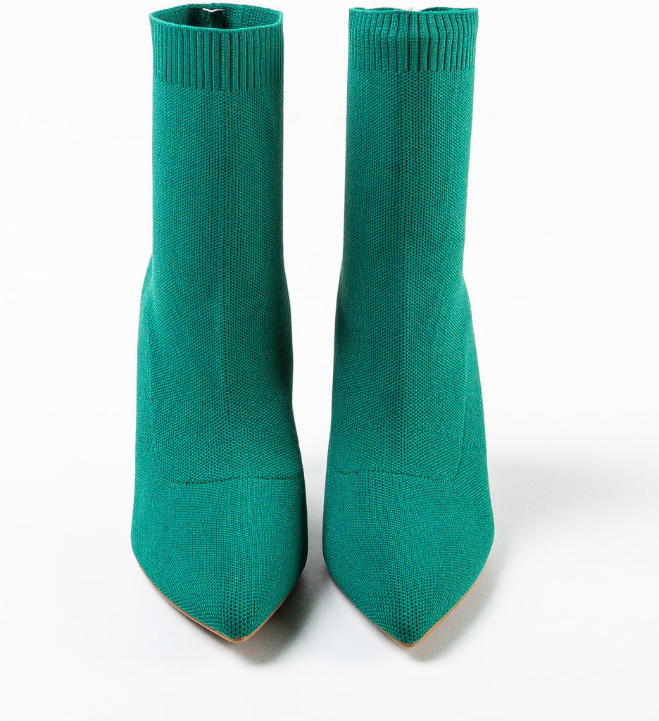 Botine Dama Gluty Verzi - Eleganță și Confort - imagine 4