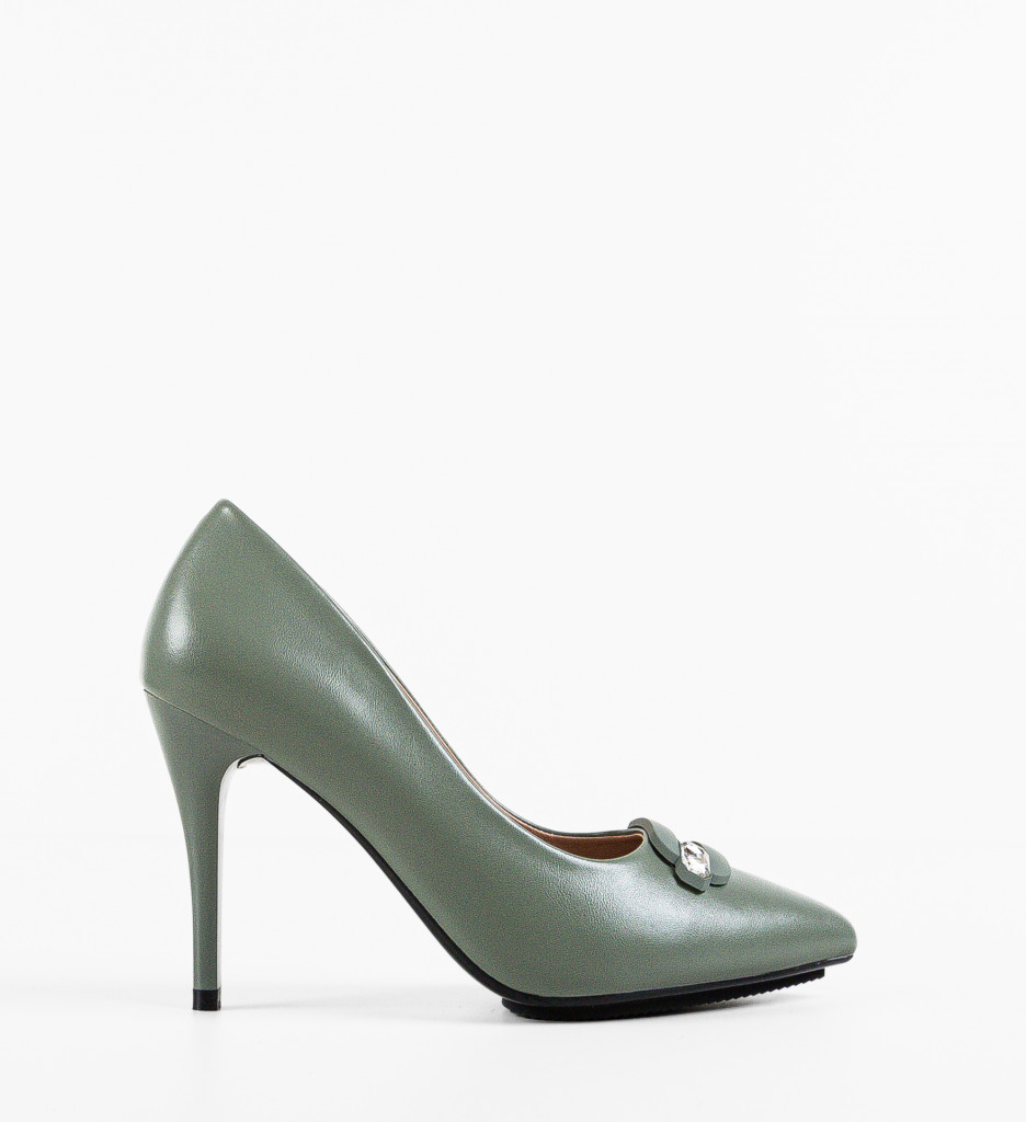 Pantofi Dama Maliro Khaki - Eleganță și Stil - imagine 5