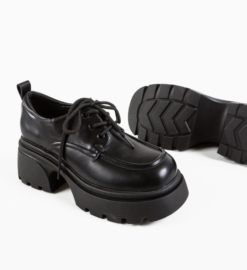 Pantofi Casual Tunysia Negri | Confort Zilnic - imagine 9