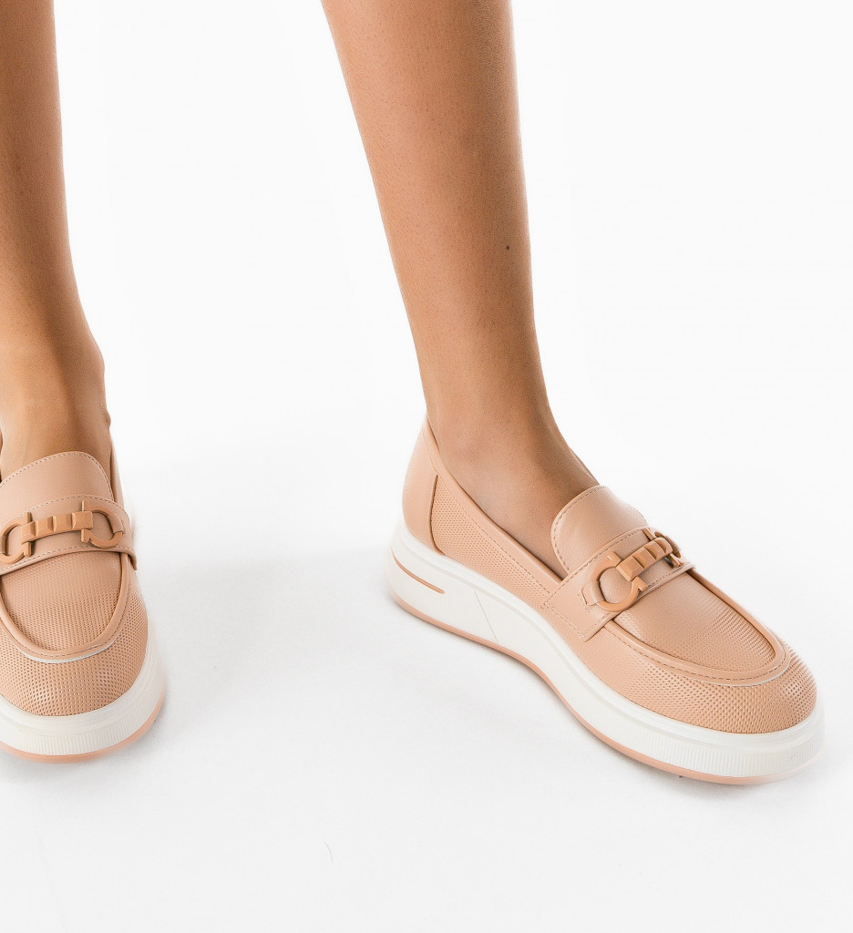 Pantofi Casual Kores Roz - Confort și Stil - imagine 3