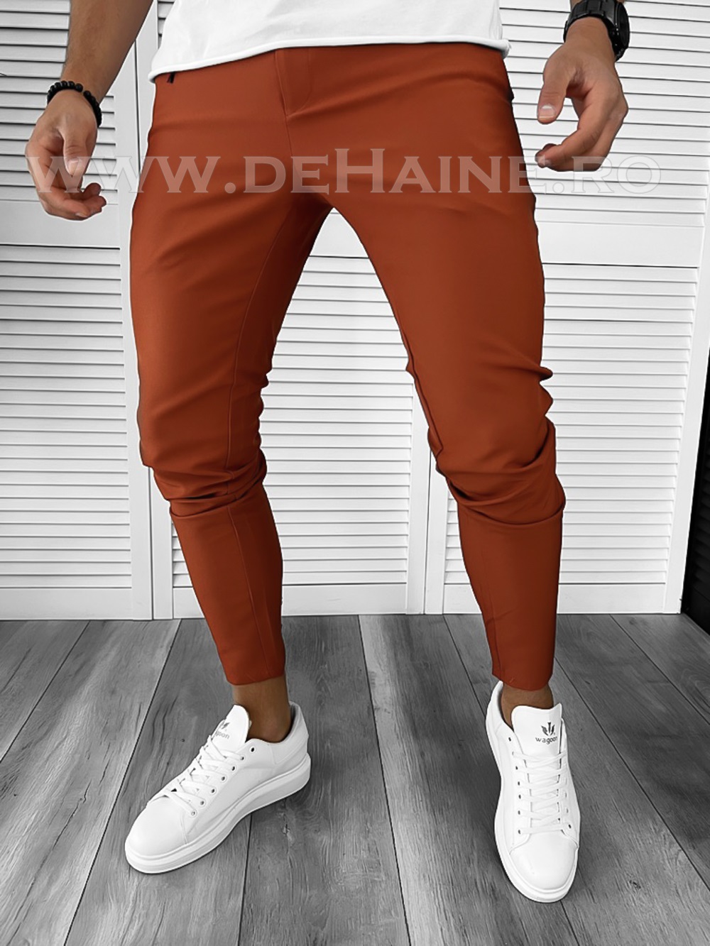 Pantaloni Barbati Maro Regular Fit Confort