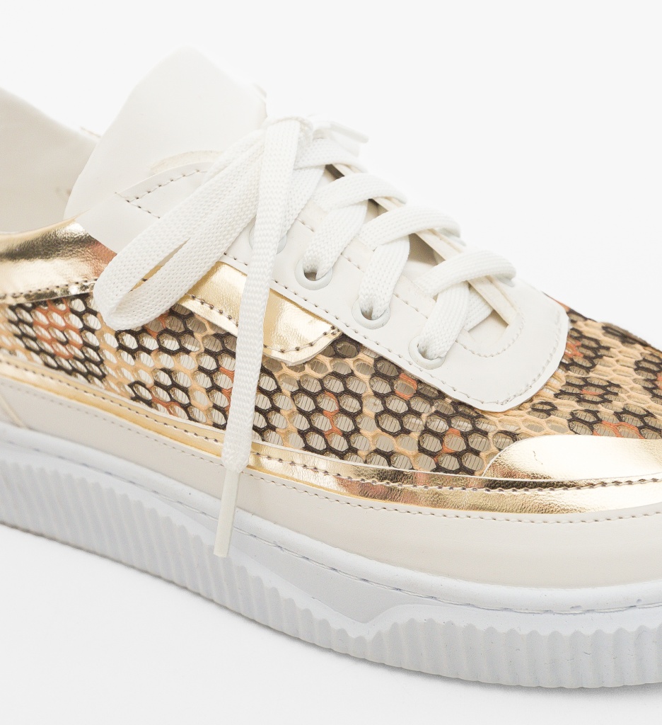 Sneakers Fleralis Albi - Confort & Stil Urban - imagine 8