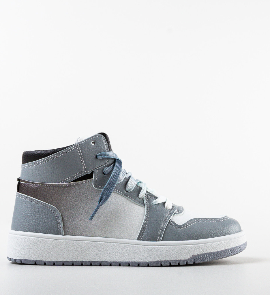 Sneakers Dama Galvan Gri - Confort & Stil - imagine 6
