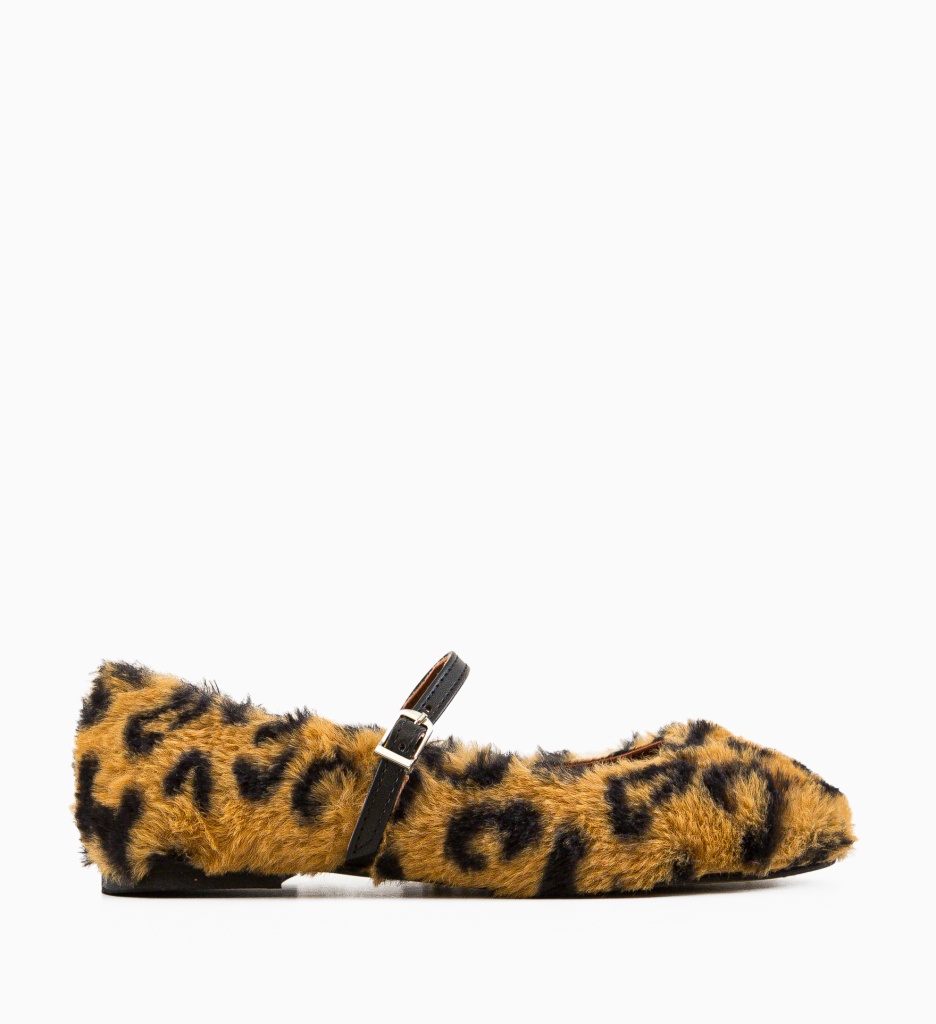 Balerini Dama Pufulet Print | Confort Zilnic