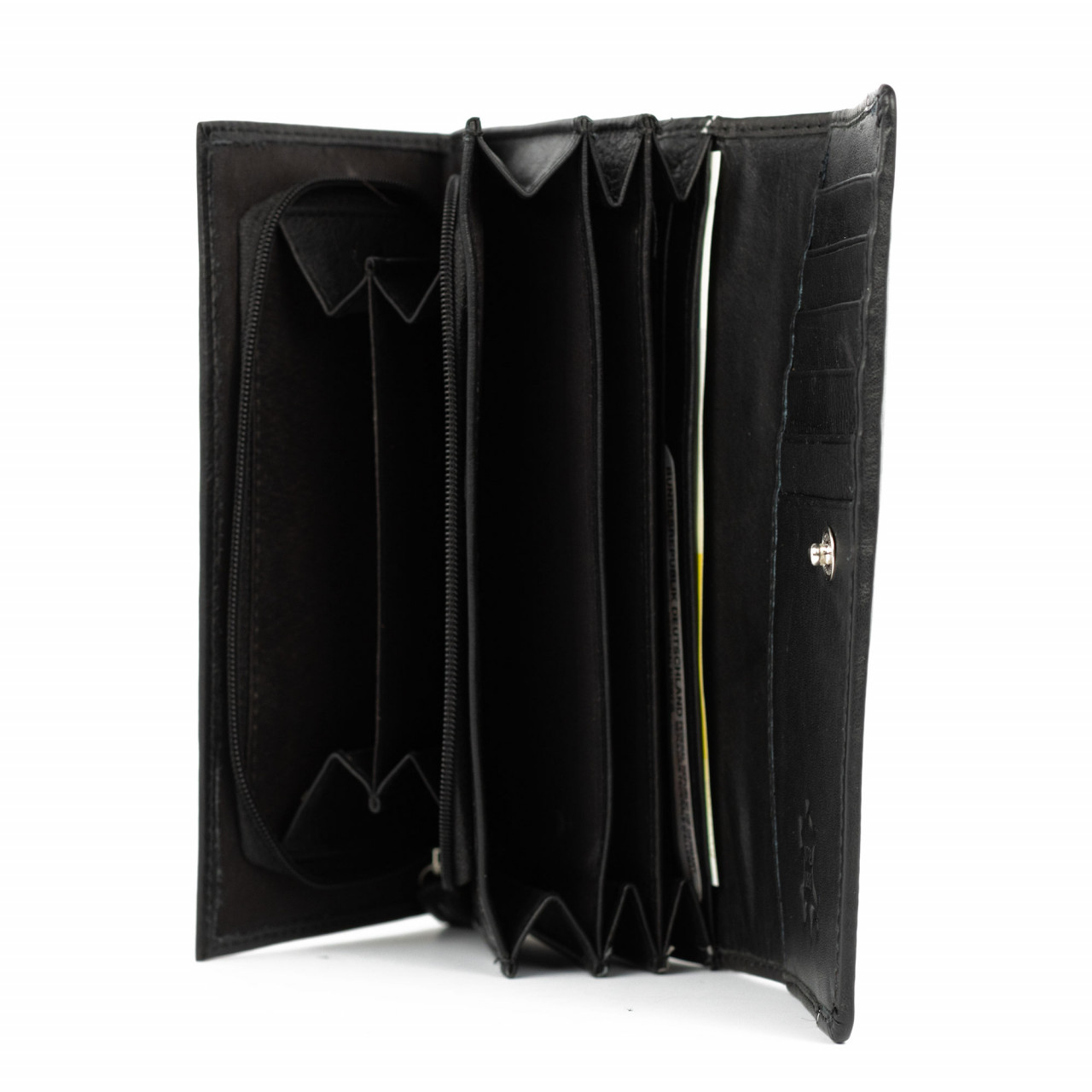 Delis Portofel Dama Piele Naturala Negru - imagine 6