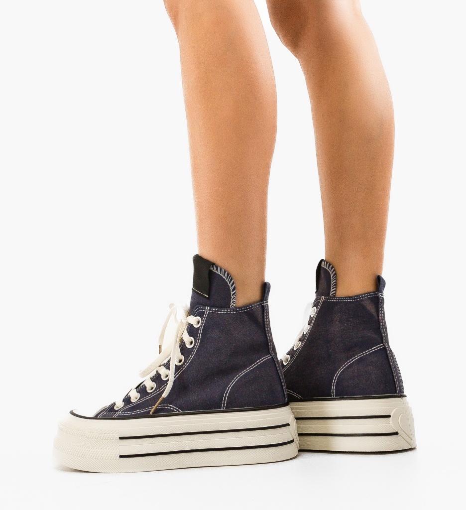 Pantofi Sport Janice Bleumarin | Confort și Stil - imagine 3