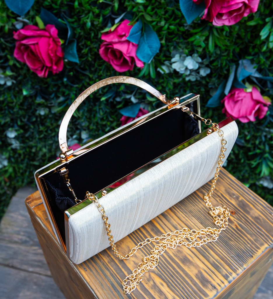 Geantă Plic Aurie Onner | Elegantă de Seară - imagine 6