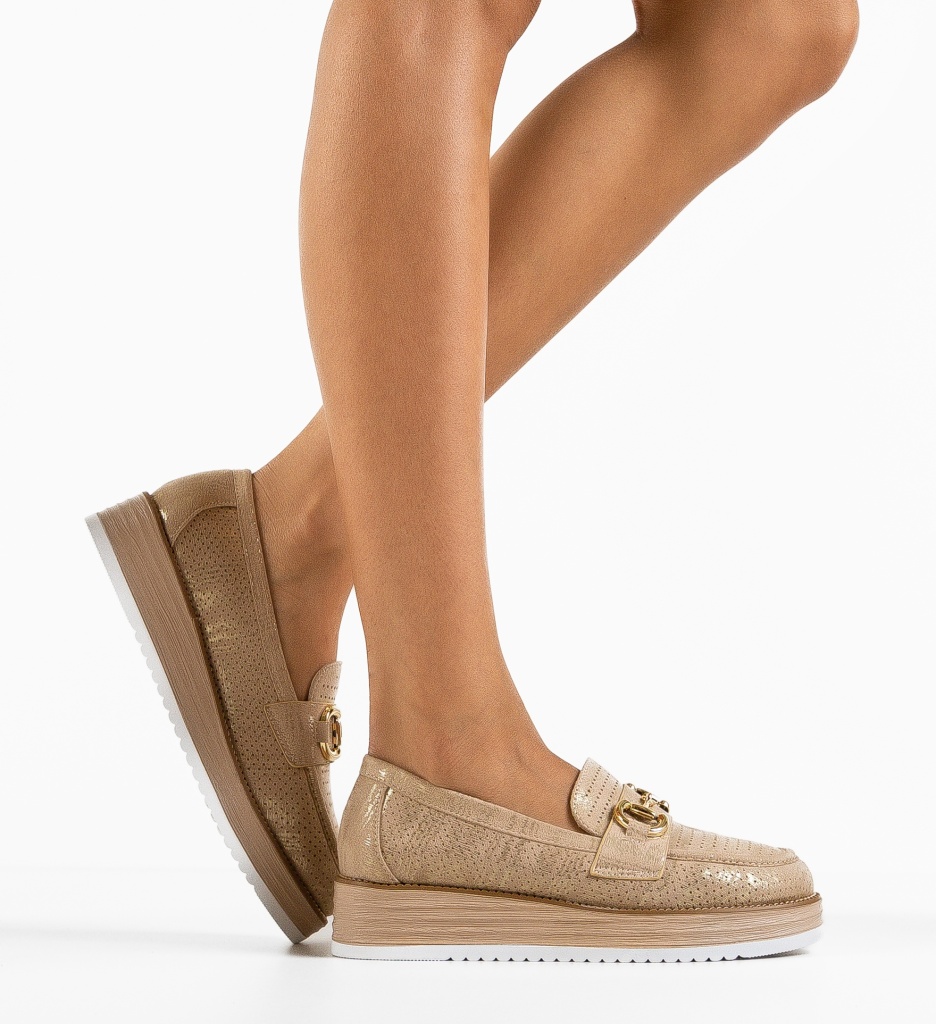 Pantofi Casual Richi Bej | Confort și Stil - imagine 3