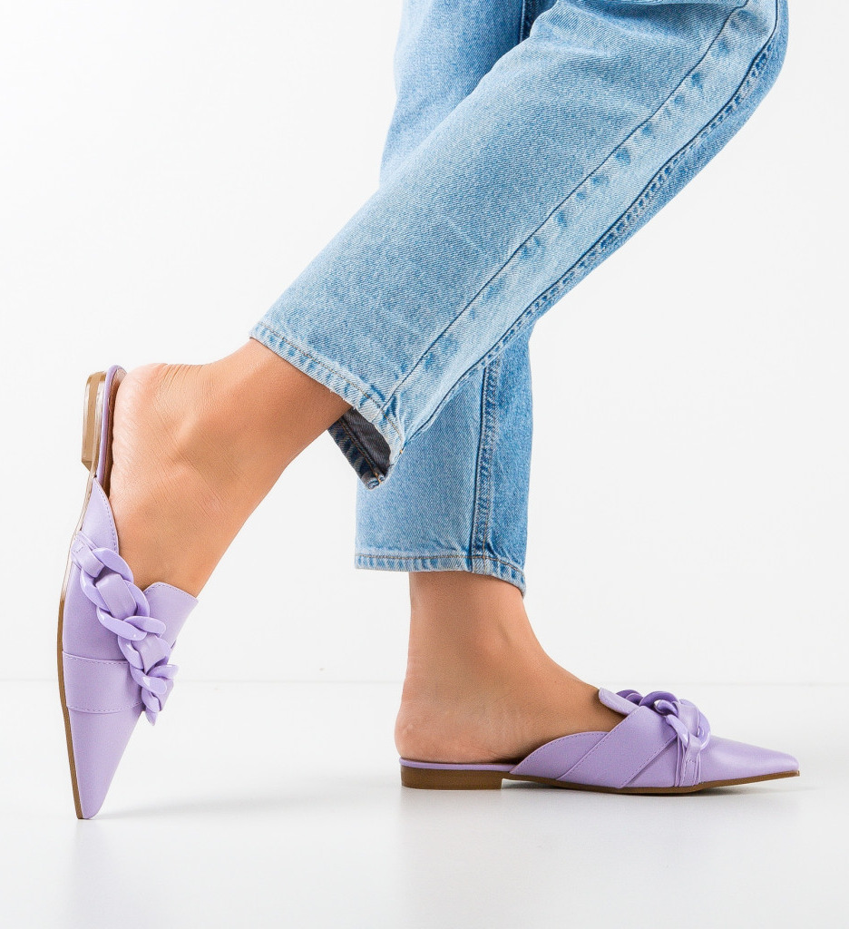 Saboti Gaines Mov - Confort si Stil Casual - imagine 3