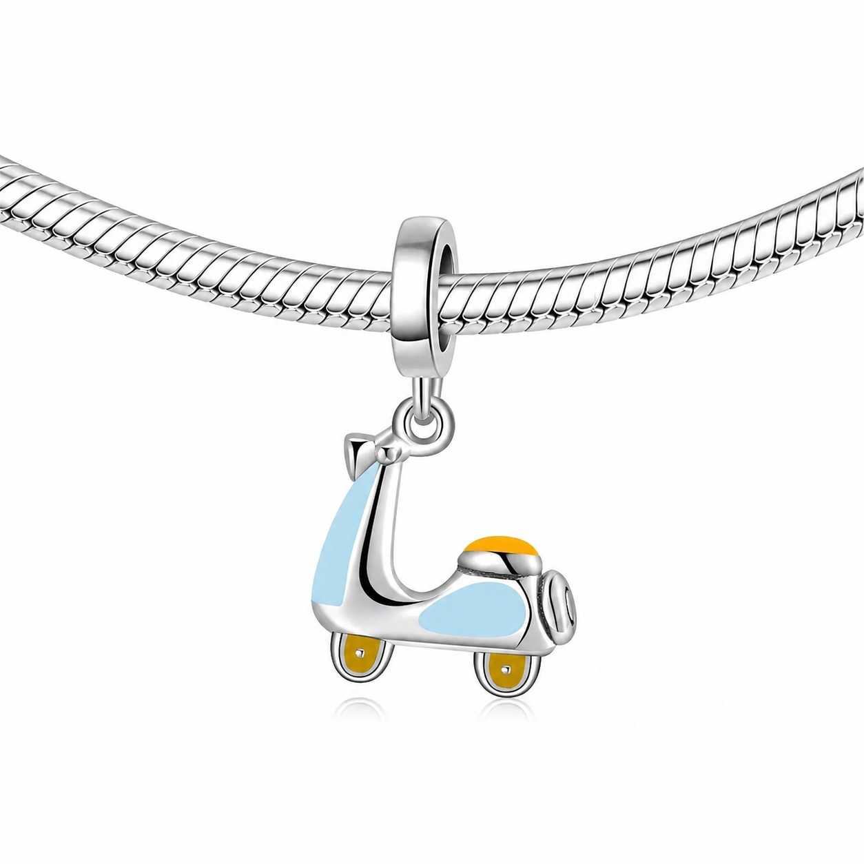 Charm Argint Delis Scooter - Stil Personal - imagine 3