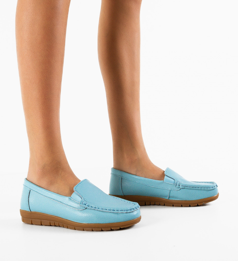 Pantofi Kives Albastri | Stil si Confort Zilnic - imagine 2