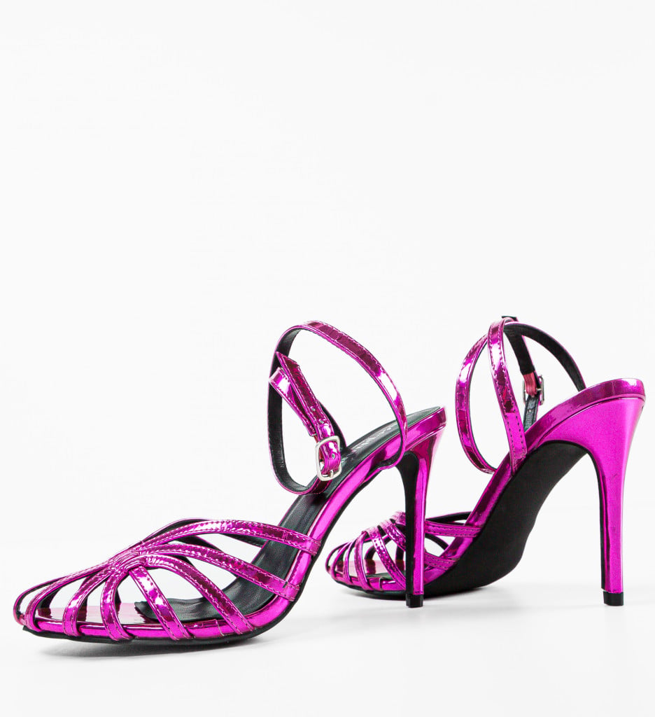 Sandale Stephan Fuchsia | Eleganță și Stil - imagine 8
