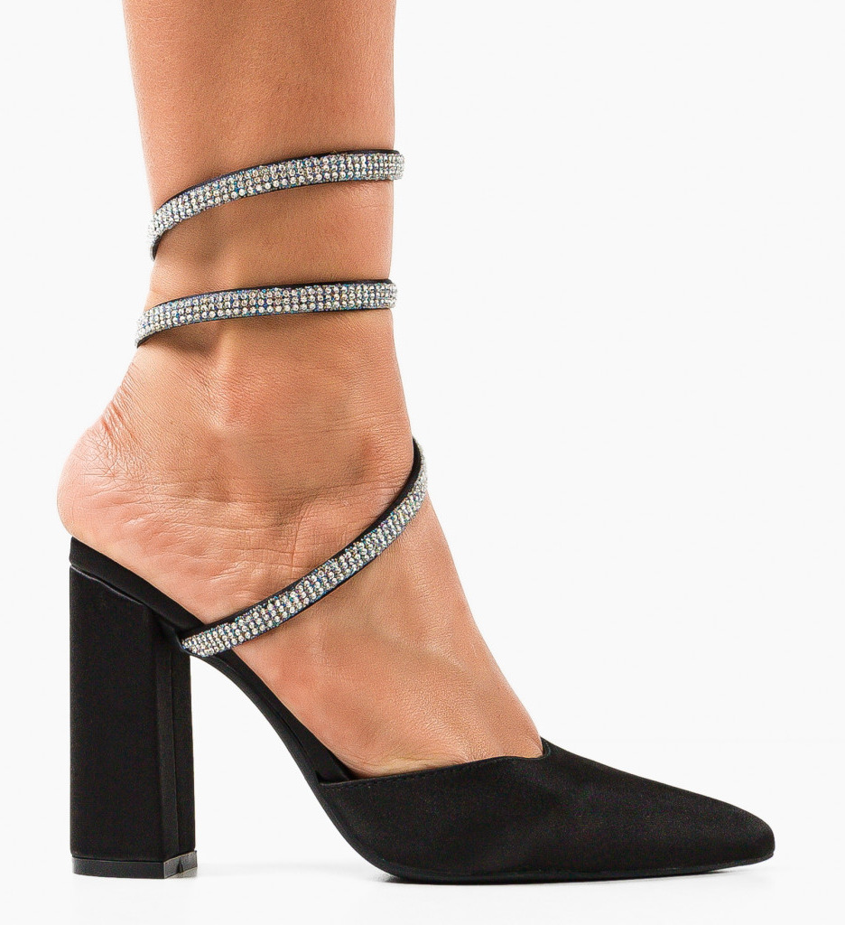 Pantofi Lhamo Negri | Eleganță și Stil - imagine 3