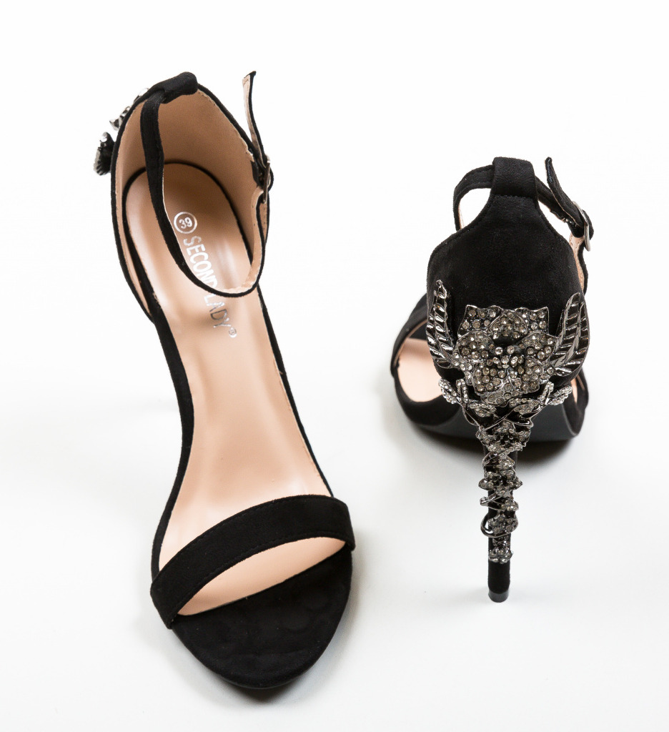 Sandale Bradfo Negre | Eleganță și Stil - imagine 6