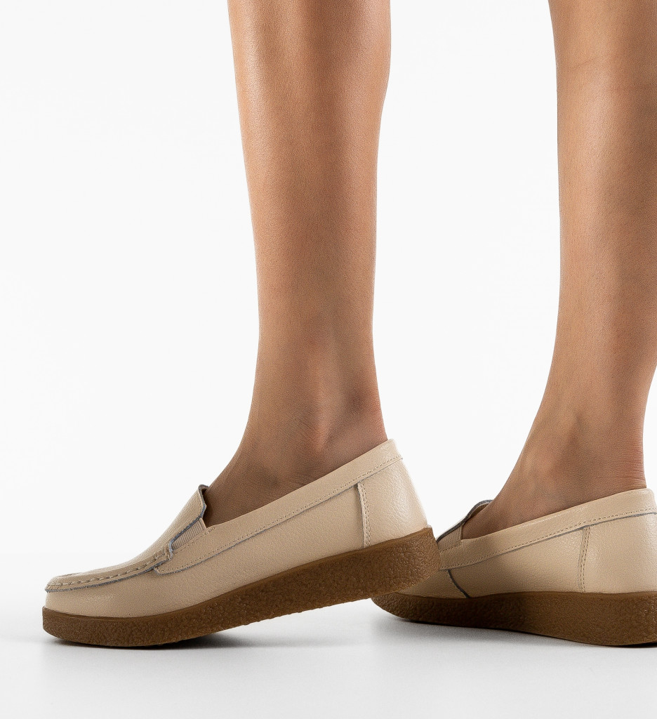 Pantofi Casual Givy Bej - Confort și Stil - imagine 3