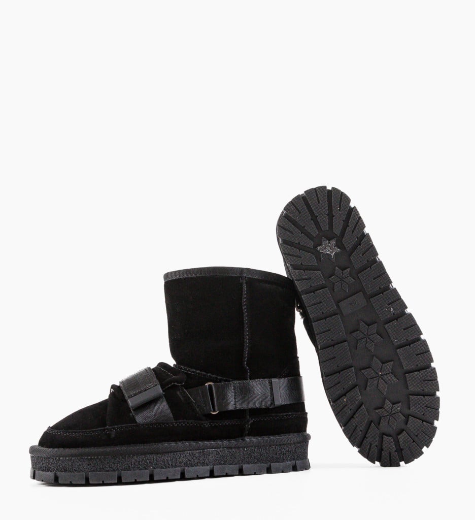 Cizme Ug Niozel Negre - Confort Termic - imagine 12