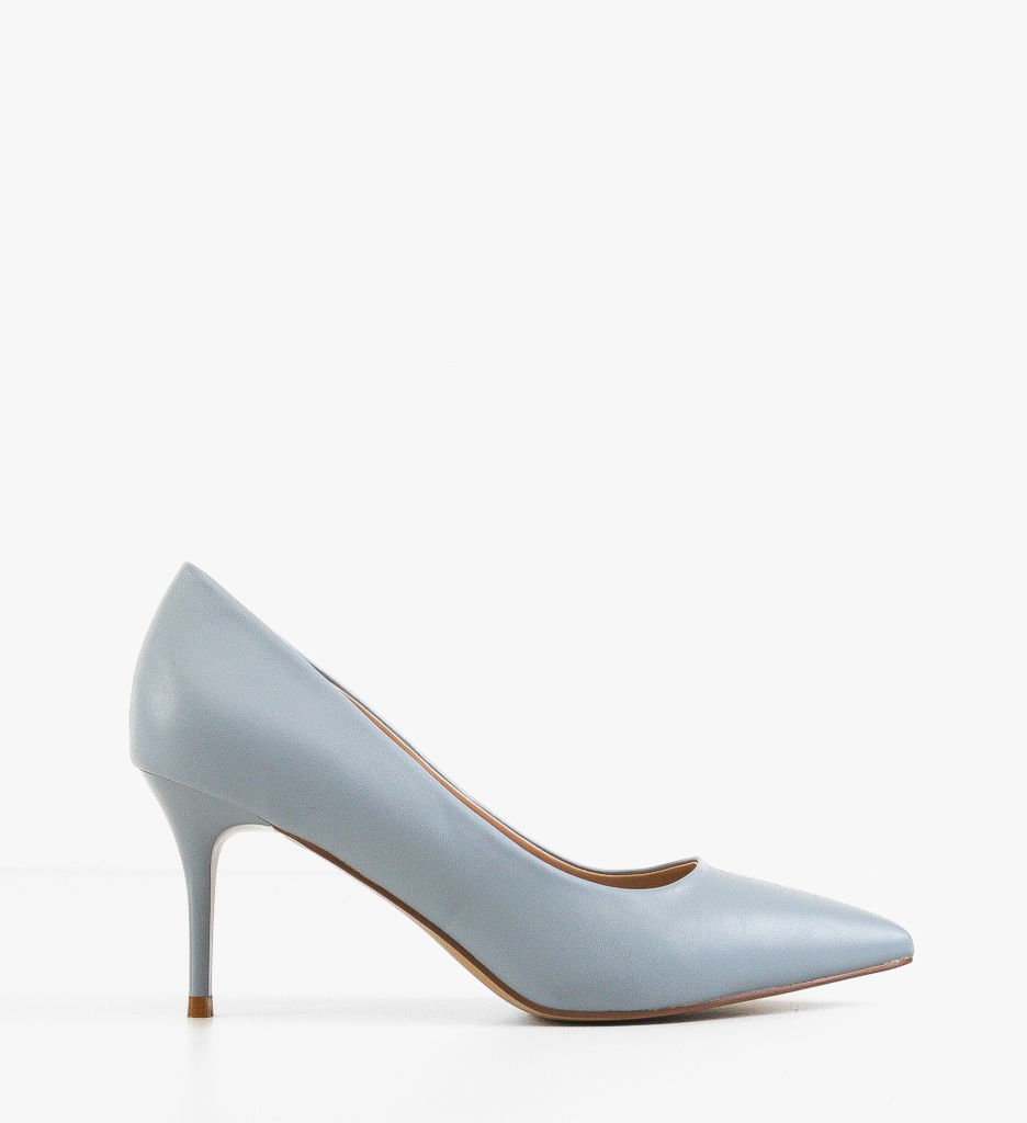 Pantofi Stiletto Adra Albaștri Eleganți - imagine 7