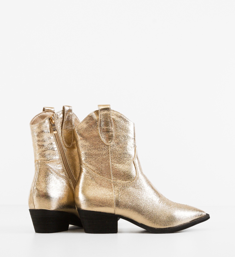 Botine Dama Lexz Aurii - Stil Refined - imagine 5