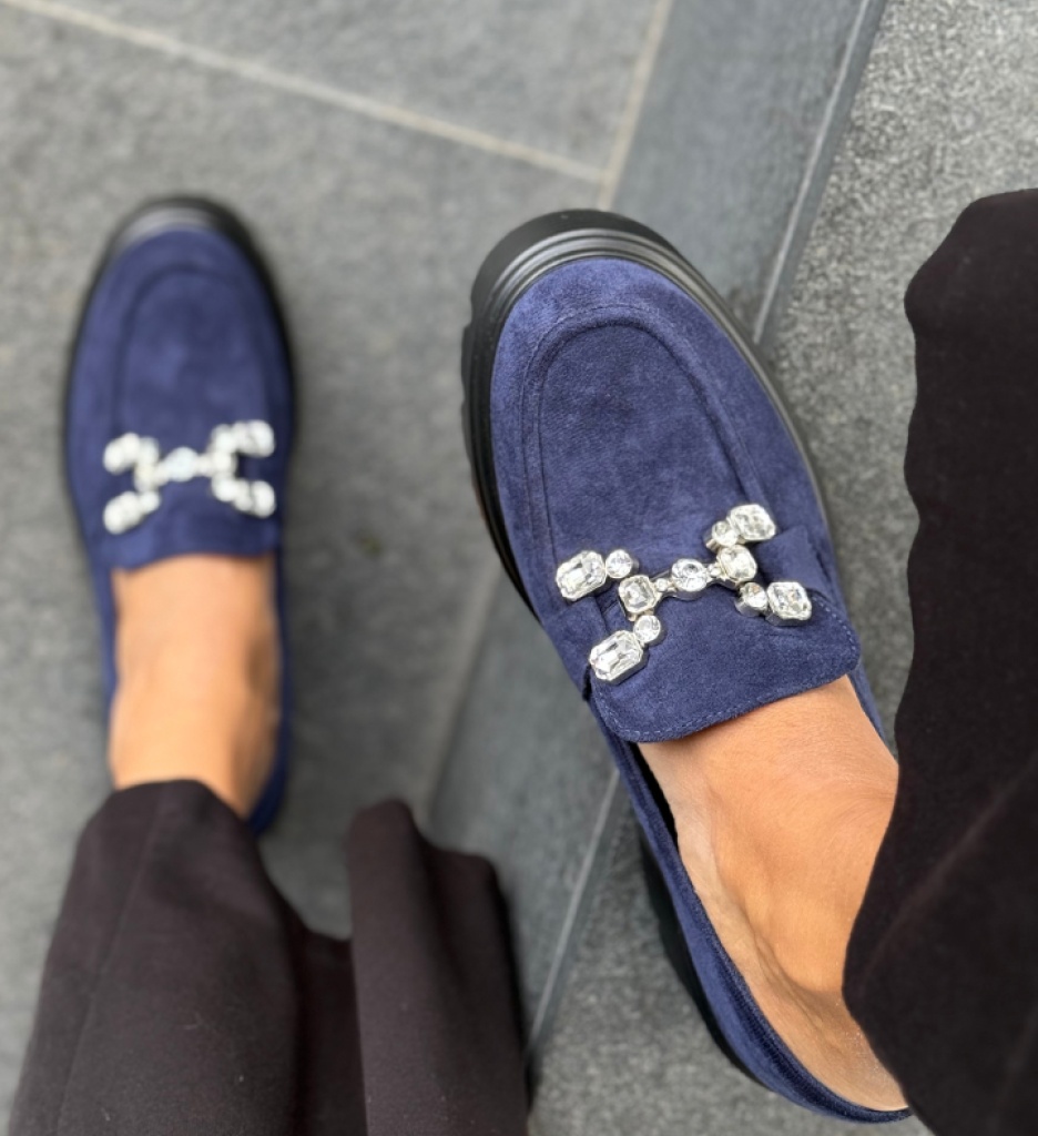 Pantofi Casual Dama Khursh Bleumarin | Confort & Stil - imagine 2