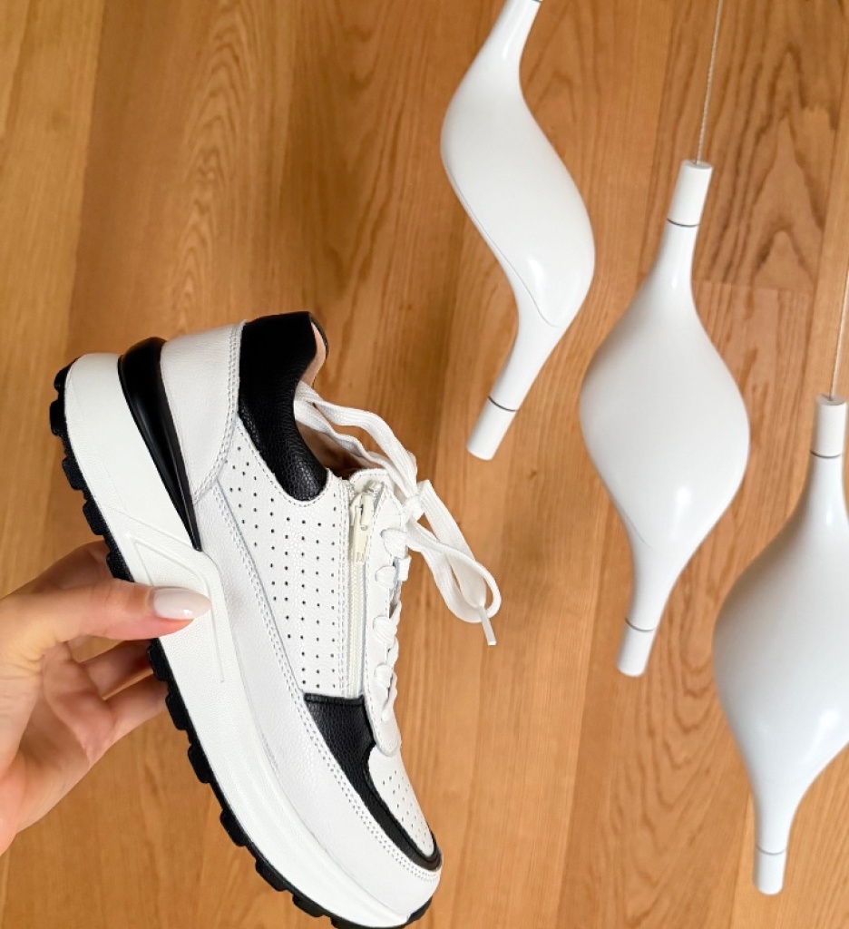 Sneakers Dama Muskk Negri - Confort și Stil - imagine 8